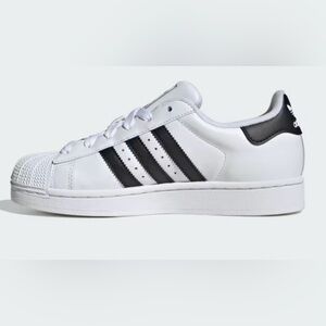 NWT Adidas Superstar White and Black Sneakers M7 / W8